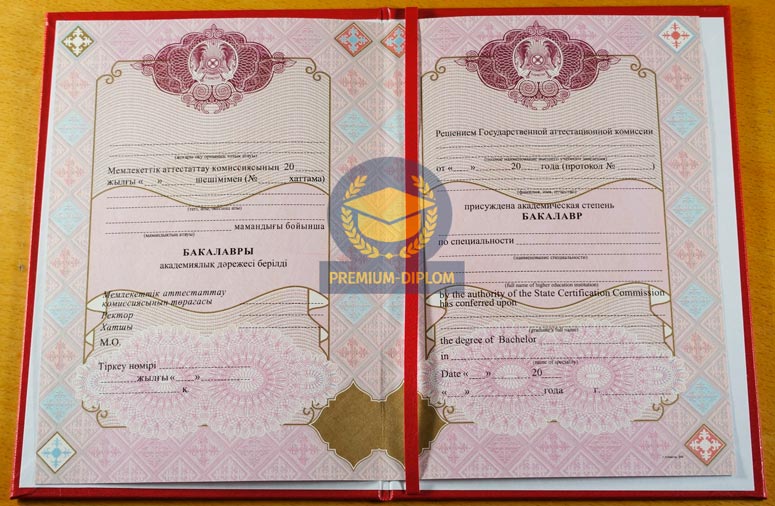 Бакалавр 2009 - 2026 с отличием (Казахстан) - фото